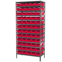 18 Inch (in) Shelf Depth Super-Size AkroBin Steel Shelving with 30138 Bins - 4
