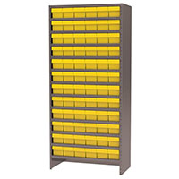 18 Inch (in) Shelf Depth Enclosed Steel Shelving with 31168 AkroDrawers 18 Inch (in) Shelf Depth Enclosed Steel Shelving with 31168 AkroDrawers