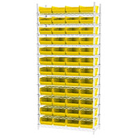 74 Inch (in) Shelf Height Wire Shelving with 30150 Bin - 5
