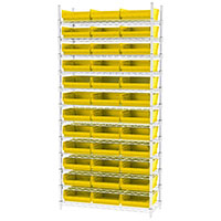 74 Inch (in) Shelf Height Wire Shelving with 30170 Bin - 5