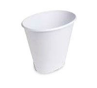 <!--2.5 Gallon/9.5 Liter Oval Vanity Wastebasket-->