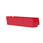 17-7/8 Inch (in) Outside Length (L) and 4-1/8 Inch (in) Outside Width (W) Shelf Bin
