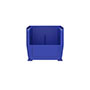 AkroBins® 10-7/8 Inch (in) Outside Length (L) and 5-1/2 Inch (in) Outside Width (W) Industry-Leading Hanging and Stacking Bin - 3
