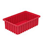 Akro-Grid 16-1/2 Inch (in) Outside Length (L), 10-7/8 Inch (in) Outside Width (W), and 5 Inch (in) Outside Height (H) Dividable Container