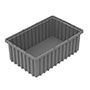 Akro-Grid 16-1/2 Inch (in) Outside Length (L), 10-7/8 Inch (in) Outside Width (W), and 6 Inch (in) Outside Height (H) Dividable Container - 2