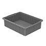 Akro-Grid 22-3/8 Inch (in) Outside Length (L), 17-3/8 Inch (in) Outside Width (W), and 6 Inch (in) Outside Height (H) Dividable Container - 2
