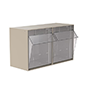 TiltView® 2-Bin Storage Bin TiltView® 2-Bin Storage Bin