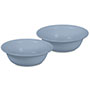 Set of Two 49 Ounce/1.4 Liter Bowls (Blue)