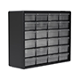24-Drawer Plastic Storage Cabinet 24-Drawer Plastic Storage Cabinet