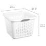 1.5 Bushel/53 Liter Laundry Basket (12048006) - 2
