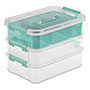 Stack and Carry 3 Layer Handle Box and Trays