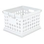 White Storage Crate