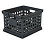 Black Storage Crate