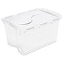 48 Quart/45 Liter Hinged Lid Storage Box