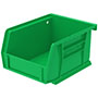 AkroBins® 5-3/8 Inch (in) Outside Length (L) and 4-1/8 Inch (in) Outside Width (W) Industry-Leading Hanging and Stacking Bin - 5