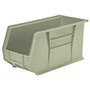 AkroBins® 18 Inch (in) Outside Length (L) and 8-1/4 Inch (in) Outside Width (W) Industry-Leading Hanging and Stacking Bin - 4