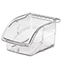 InSight® 5-3/8 Inch (in) Outside Length (L) and 4-1/8 Inch (in) Outside Width (W) Ultra-Clear Polycarbonate Bin InSight® 5-3/8 Inch (in) Outside Length (L) and 4-1/8 Inch (in) Outside Width (W) Ultra-Clear Polycarbonate Bin