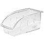 InSight® 10-7/8 Inch (in) Outside Length (L) and 5-1/2 Inch (in) Outside Width (W) Ultra-Clear Polycarbonate Bin