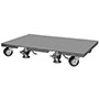 AkroBins® 37 Inch (in) Length (L) and 6 Inch (in) Width (W) Gray Floor Rack Dolly for 30661
