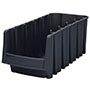 17-7/8 Inch (in) Outside Length (L) and 8-3/8 Inch (in) Outside Width (W) Nesting and Stacking Shelf Economy Bin