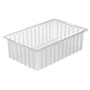 Akro-Grid 16-1/2 Inch (in) Outside Length (L), 10-7/8 Inch (in) Outside Width (W), and 5 Inch (in) Outside Height (H) Dividable Container - 2