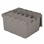 24 Inch (in) Outside Length (L), 19-1/2 Inch (in) Outside Width (W) and 12-1/2 Inch (in) Height (H) Attached Lid Container