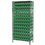 18 Inch (in) Shelf Depth Super-Size AkroBin Steel Shelving with 30128 Bins - 3