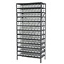 18 Inch (in) Shelf Depth Super-Size AkroBin Steel Shelving with 30128 Bins - 2