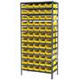 18 Inch (in) Shelf Depth Super-Size AkroBin Steel Shelving with 30138 Bins - 5