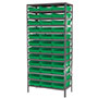 18 Inch (in) Shelf Depth Super-Size AkroBin Steel Shelving with 30178 Bins - 3