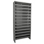 18 Inch (in) Shelf Depth Enclosed Steel Shelving No AkroDrawers