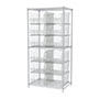 74 Inch (in) Shelf Height Wire Shelving with 30288 Bin - 2